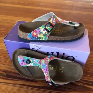 Ladies 6 Gizeh “Hippie floral”Papillio Birkenstock